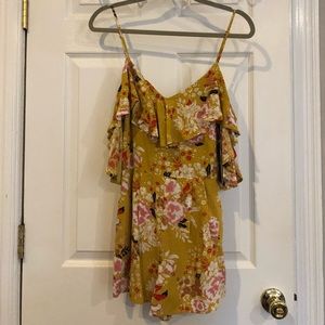 Lulus floral romper